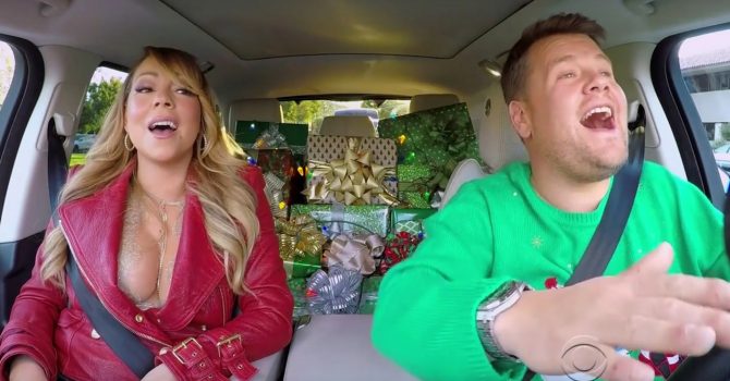Mariah Carey, Adele i Red Hot Chili Peppers w świątecznym Carpool Karaoke!
