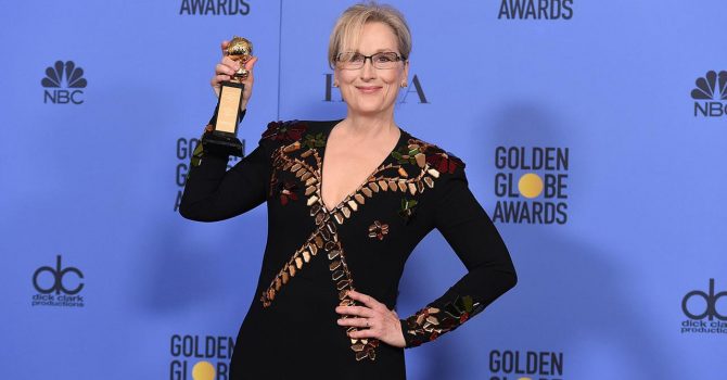 Meryl Streep swoją przemową skradła Złote Globy