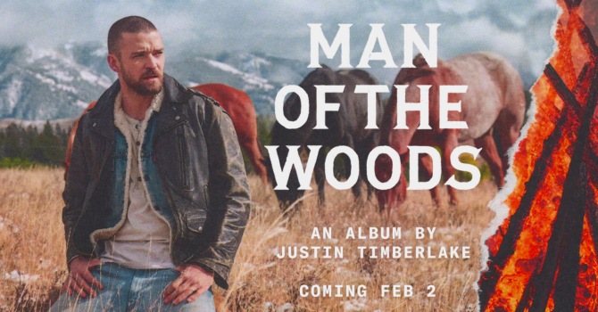 Justin Timberlake został drwalem? Swoją nową płytę zatytułował Man of the Woods.