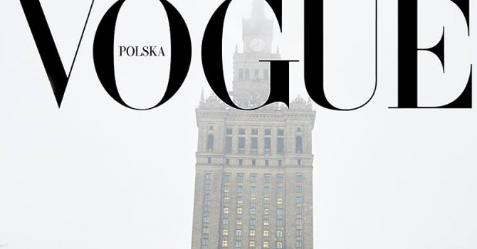 Anja Rubik i Małgorzata Bela na okładce pierwszego polskiego Vogue pozują w… warszawskim smogu.