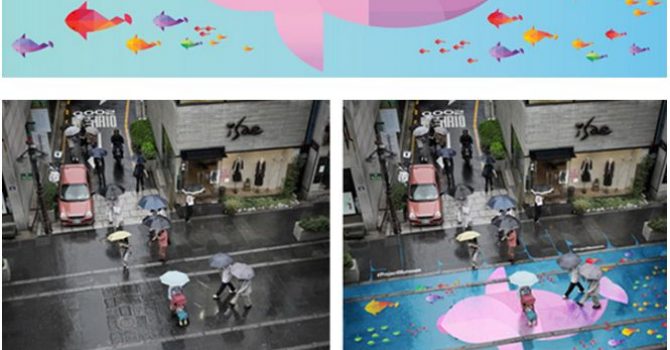Sezon monsunowy w Seulu nabiera kolorów. Przełom w street-arcie!