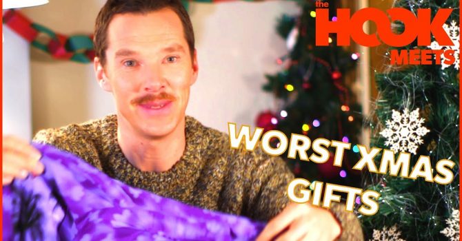 Jak reagować na nieudane prezenty? Szybka lekcja od Benedicta Cumberbatcha!