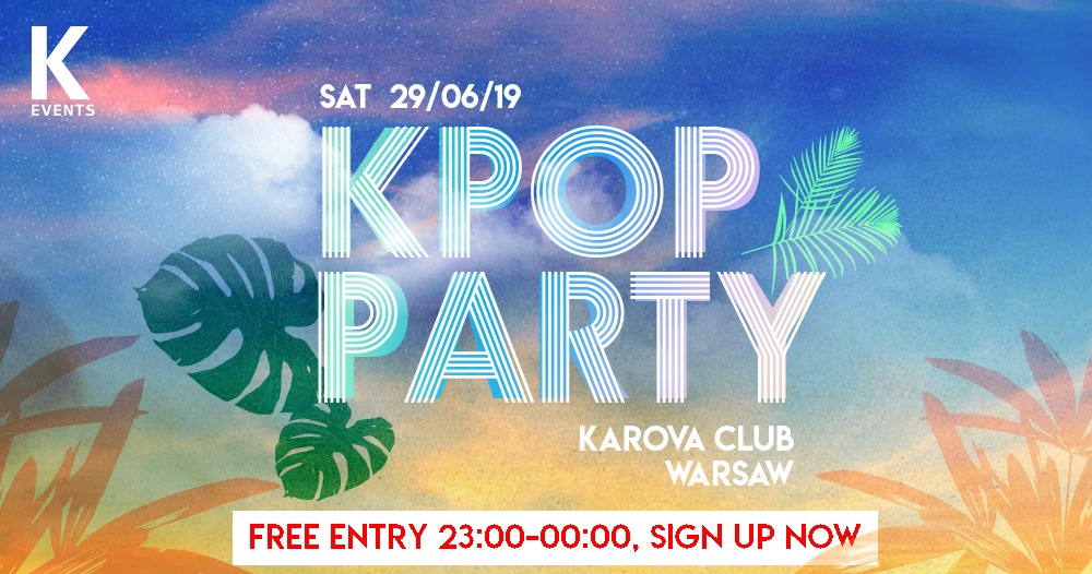 K-pop & K-hiphop Party x Kevents w Warszawie