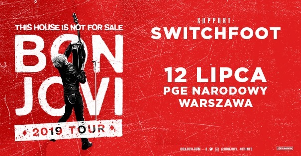 BON JOVI This House Is Not For Sale, PGE Narodowy Warszawa