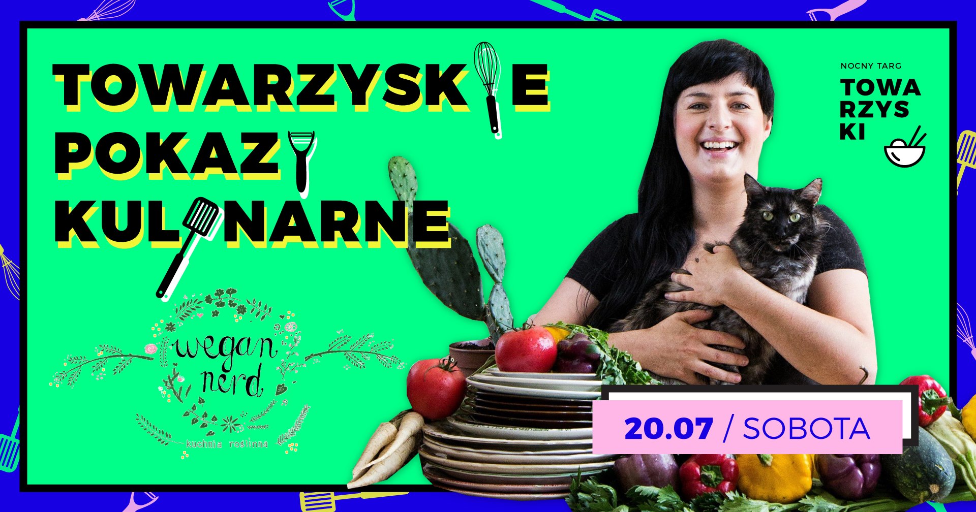  Wegańskie pokazy kulinarne z Wegan Nerd (Alicja Rokicka) Poznań