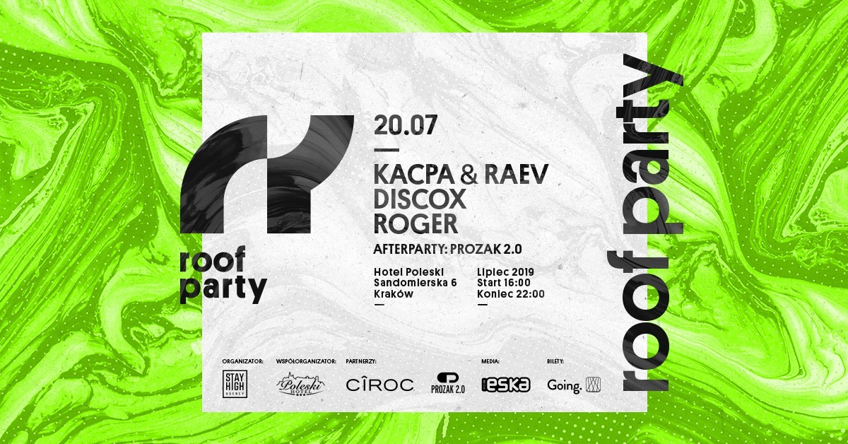 rooftop party w Krakowie