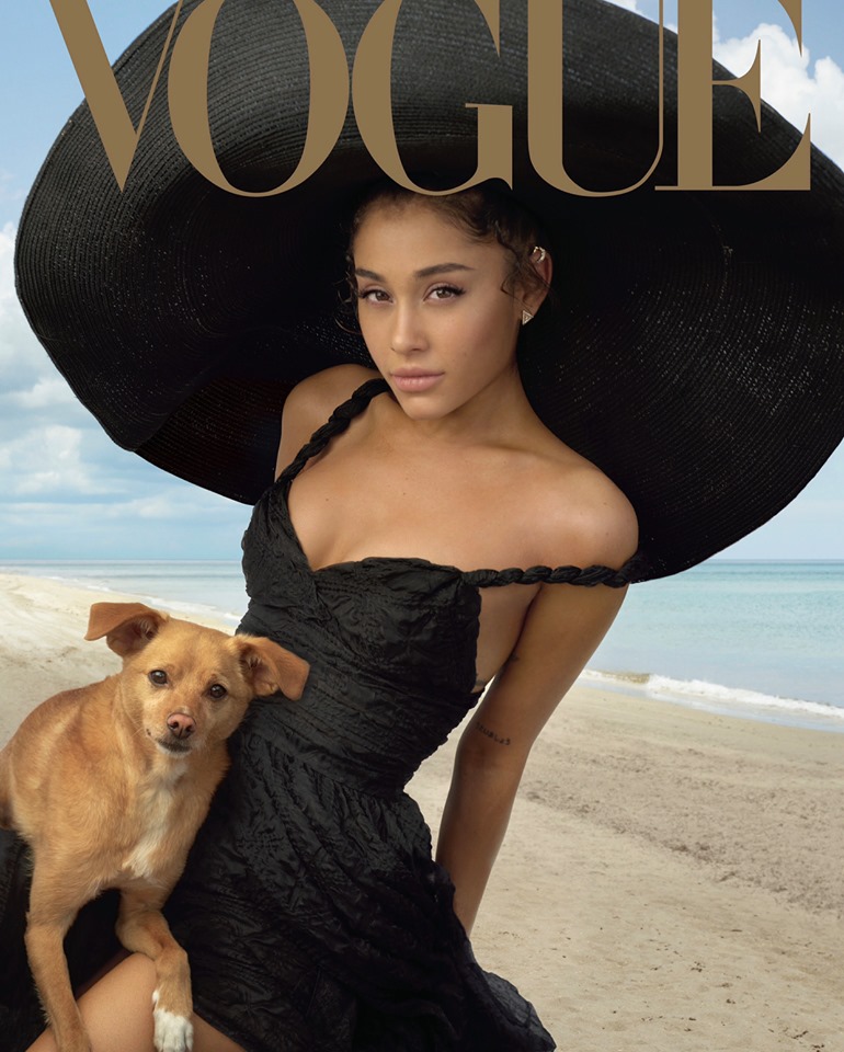 Ariana Grande na okładce Vogue