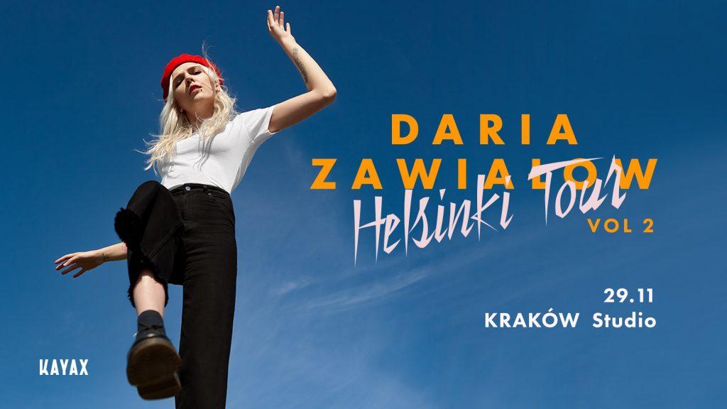 Daria Zawiałow Helsinki Tour vol2 - Kraków 29.11