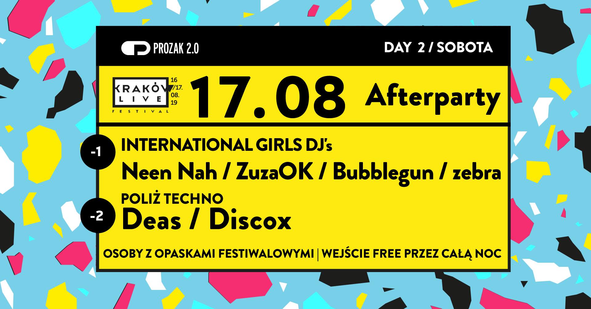 Kraków Live Festival 2019 Official Afterparty Day 2