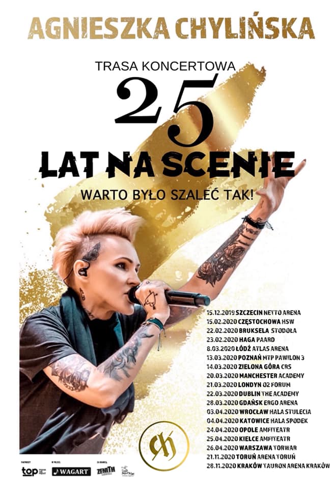 agnieszka chylińska 25 lat na scenie