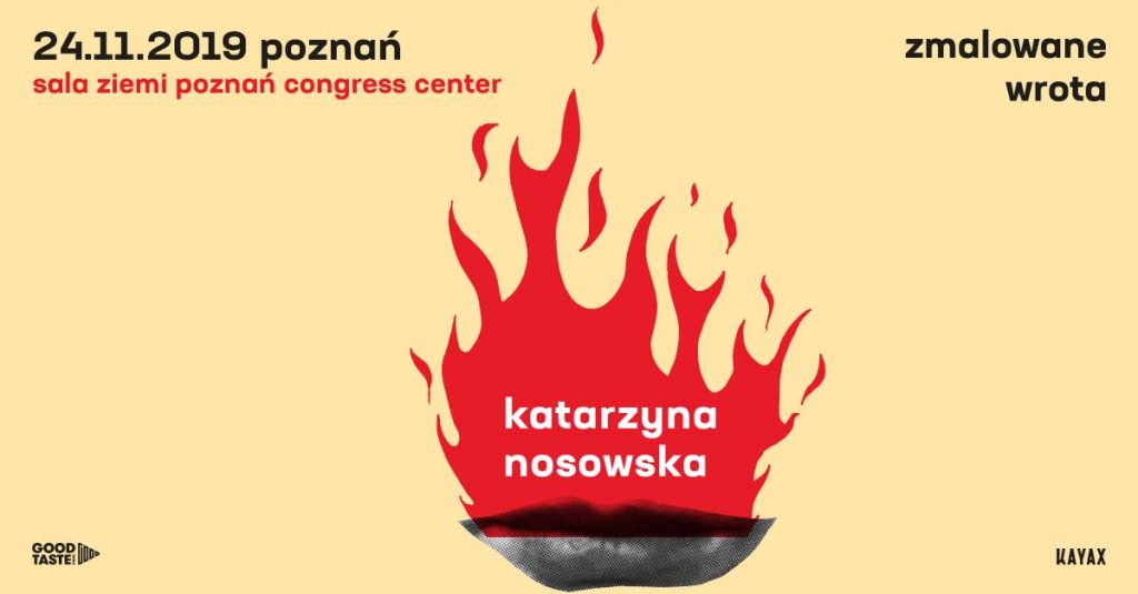Katarzyna Nosowska - Zmalowane Wrota Poznań 24.11.2019