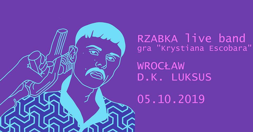 Rzabka live band gra Krystiana Escobara Wrocław