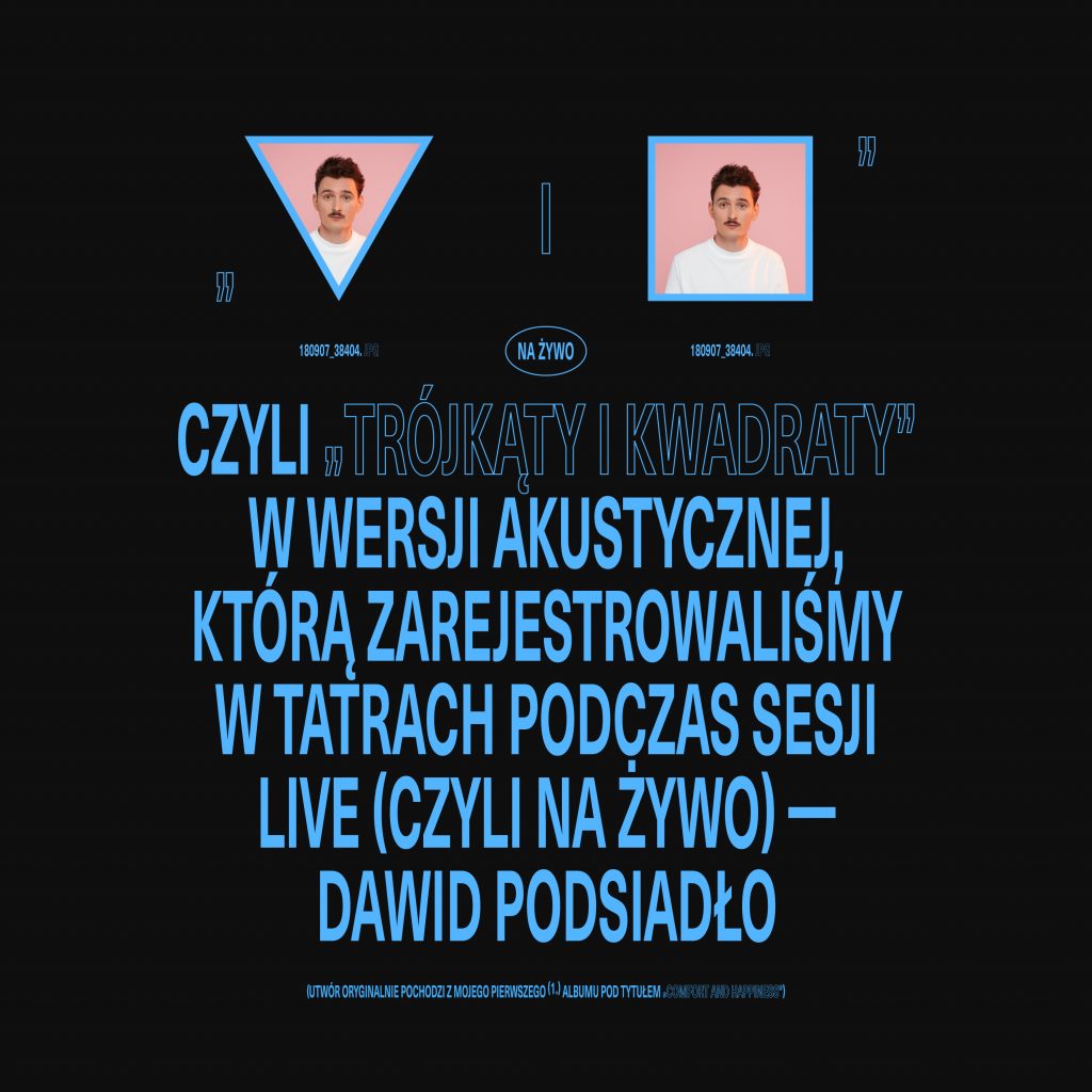 Dawid Podsiadło - Trójkąty i Kwadraty akustycznie