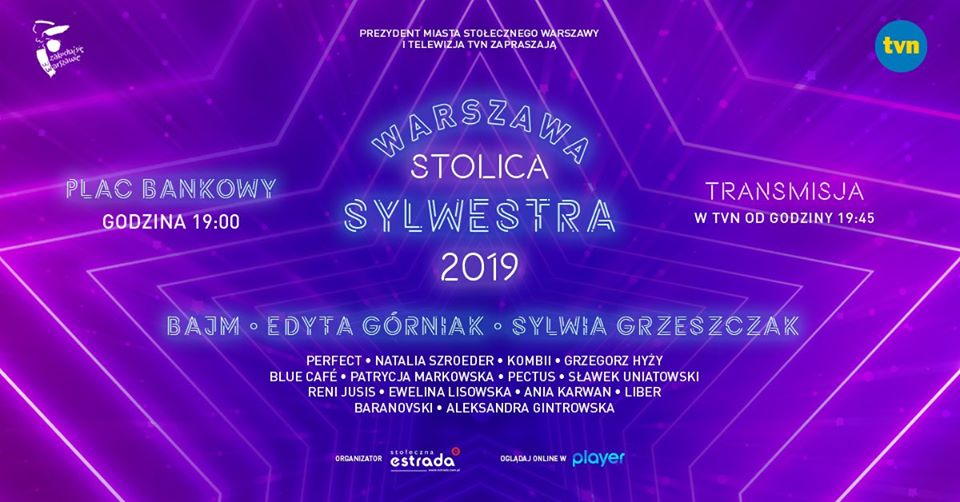 Warszawa Stolica Sylwestra 2019