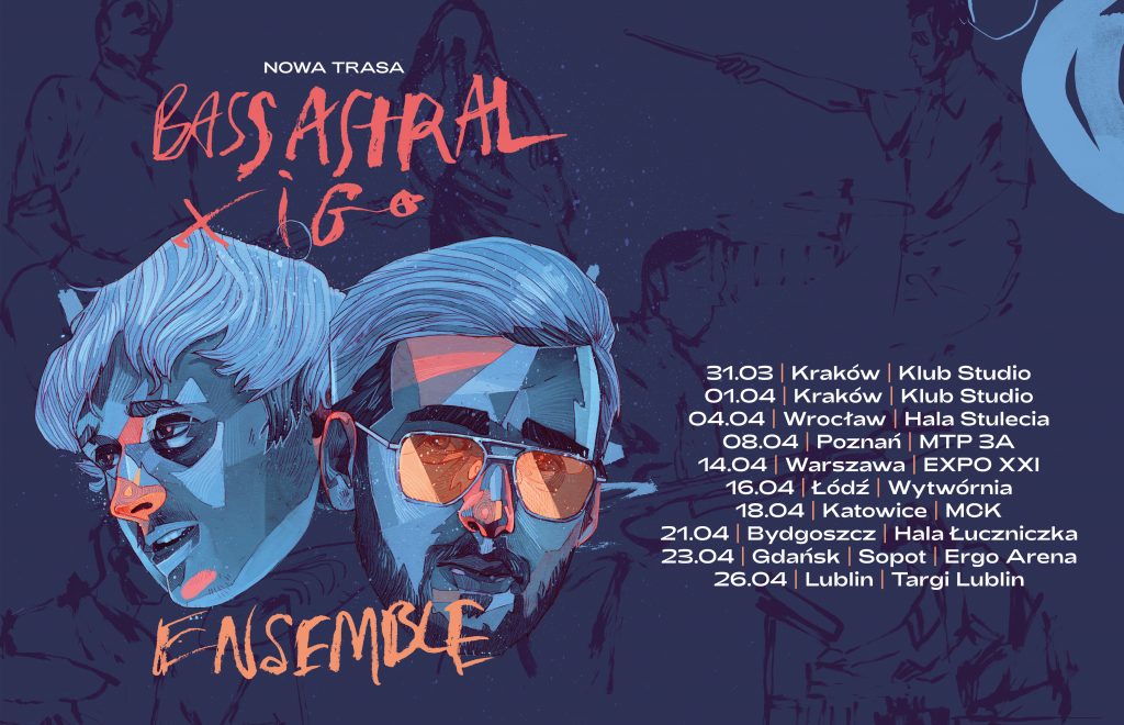 Bass Astral x Igo Ensemble - trasa koncertowa