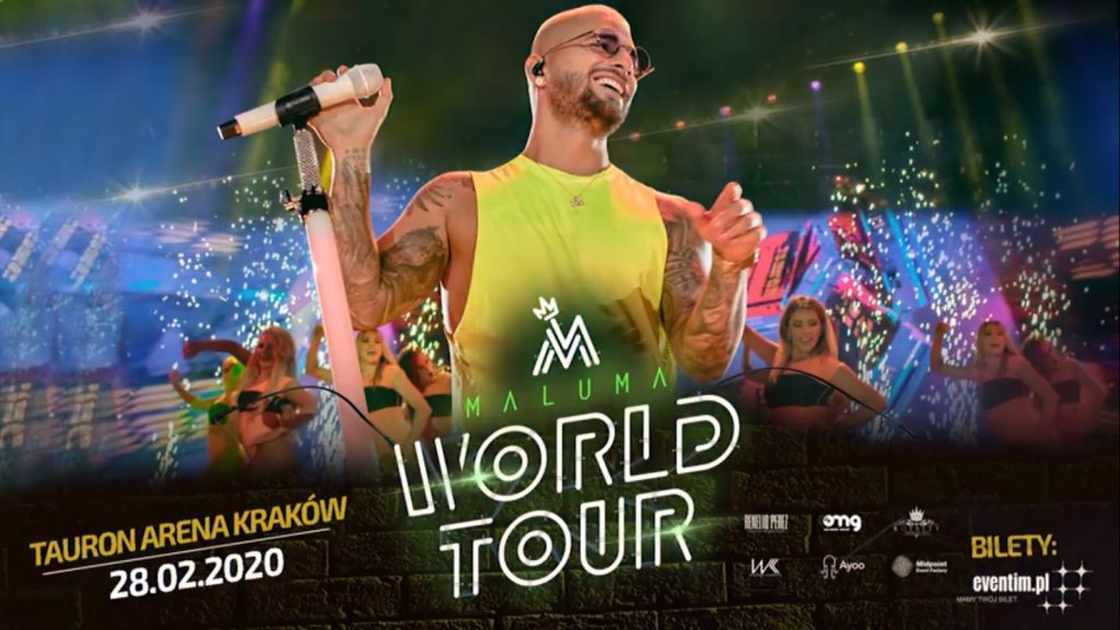 Maluma Official Event, Tauron Arena, 28.02.2020