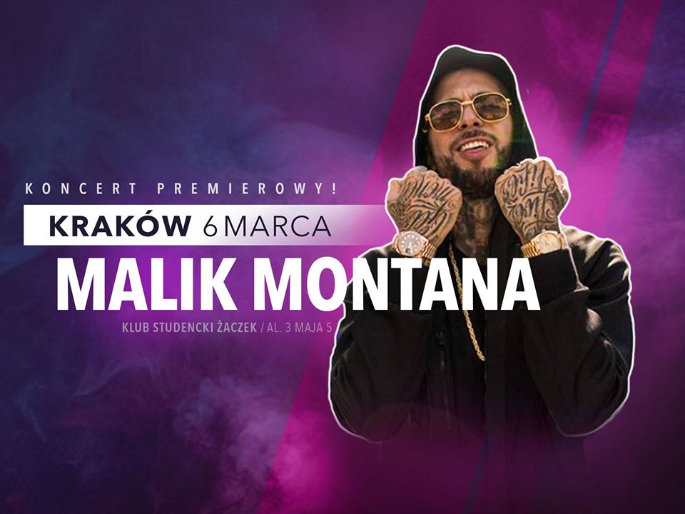 MALIK Montana w Krakowie !