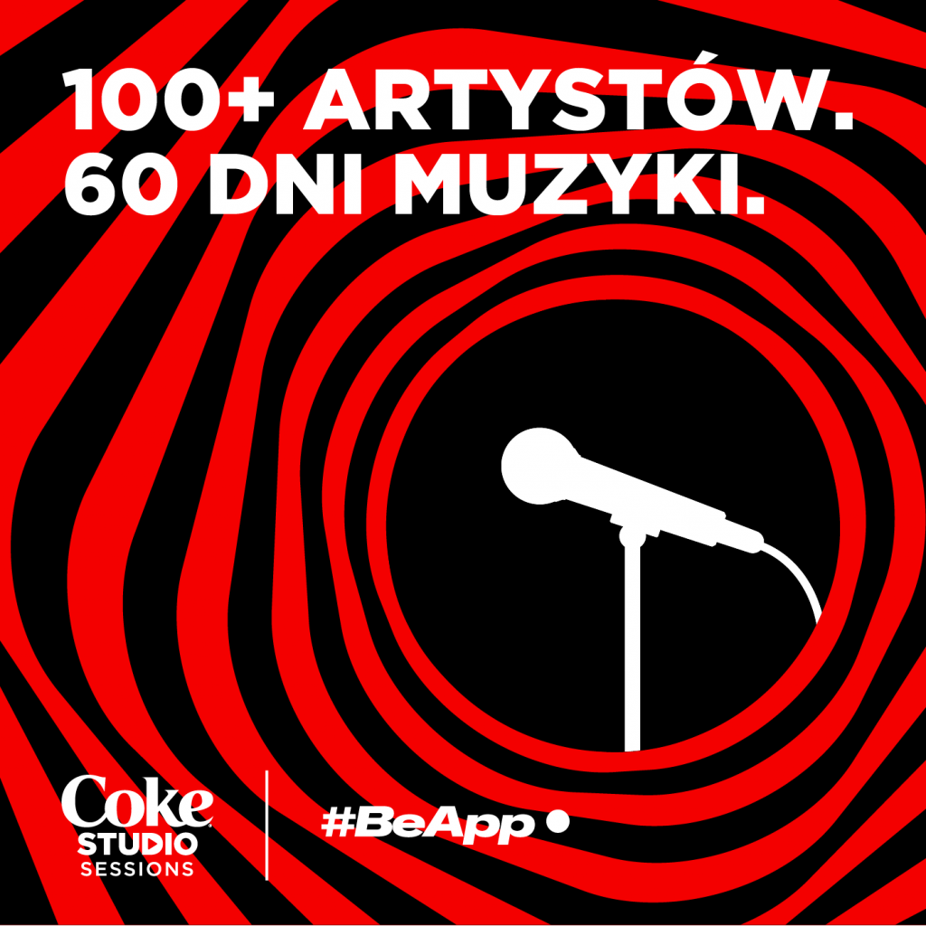 Coca-Cola i #BeApp ruszają z serią koncertów Coke Studio Sessions