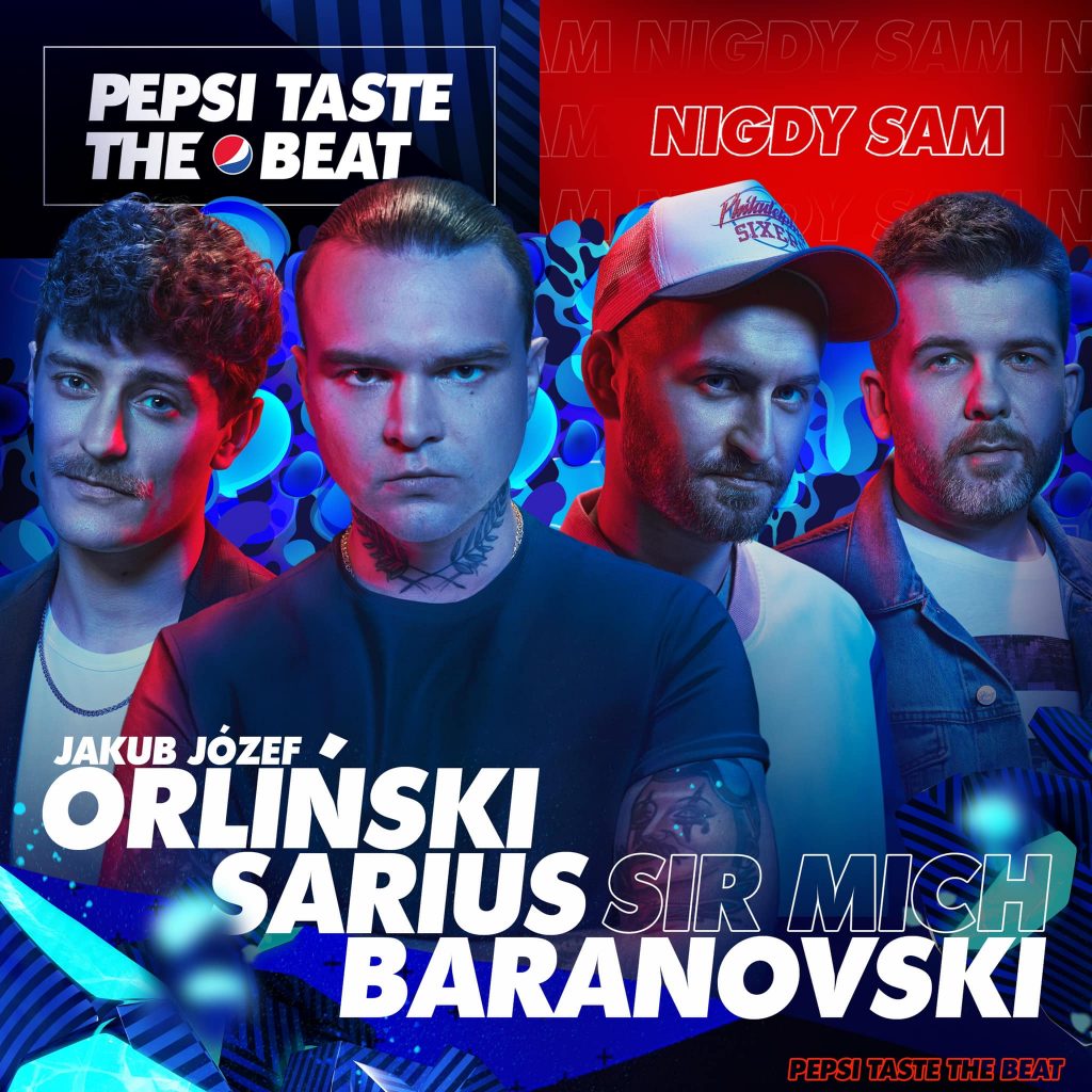 Sarius Baranovski Pepsi Taste The Beat Nigdy Sam