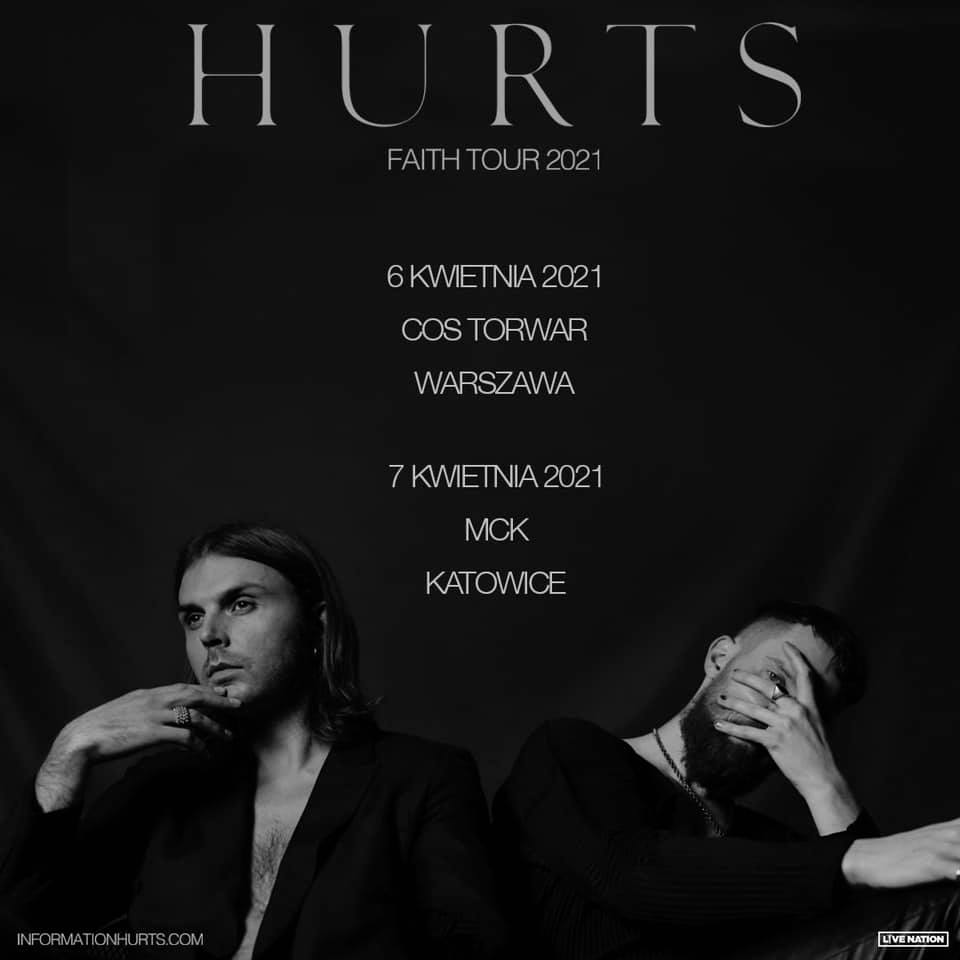 Hurts na dwóch koncertach w Polsce