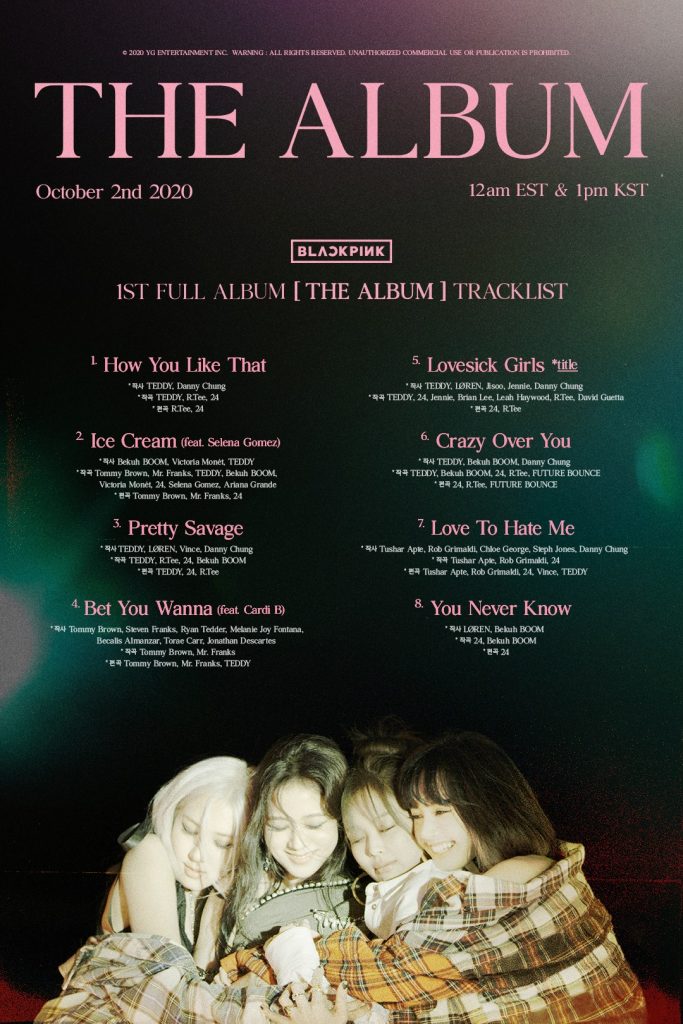 blackpink the album