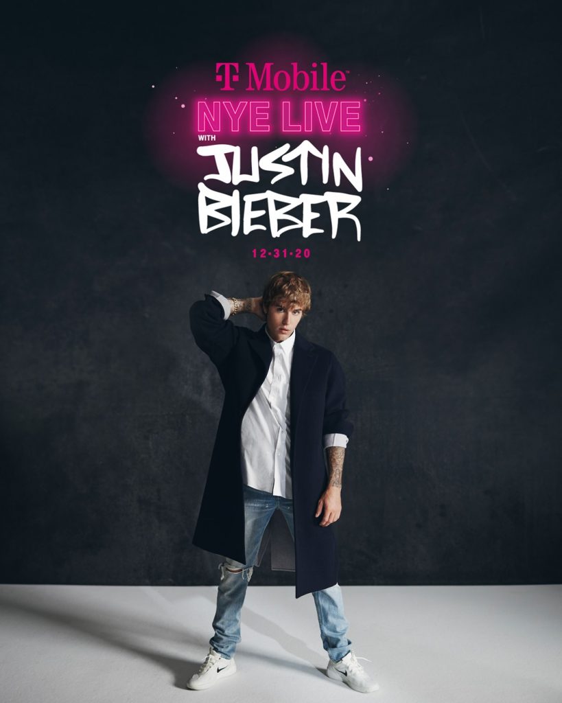 Justin Bieber - koncert sylwestrowy online