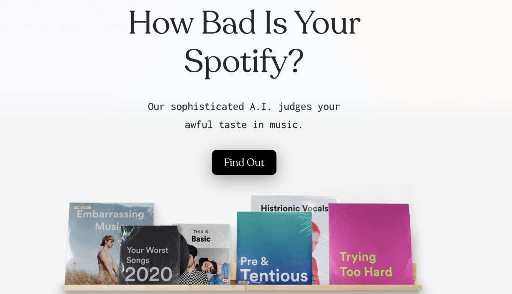 How Bad Is Your Spotify?