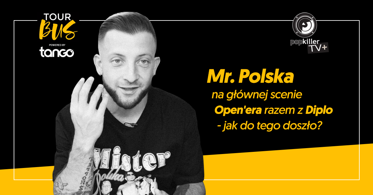 Mr. Polska i Diplo na jednej scenie? Sprawdźcie nowy Tourbus Rytmy.pl