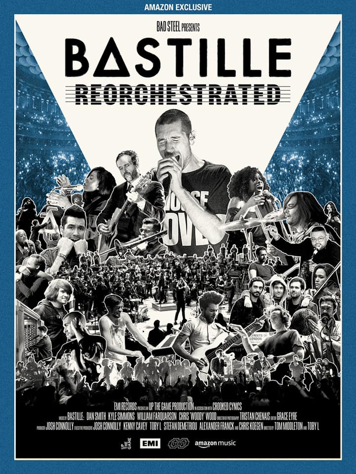 Bastille ReOrchestrated plakat filmu dokumentalnego