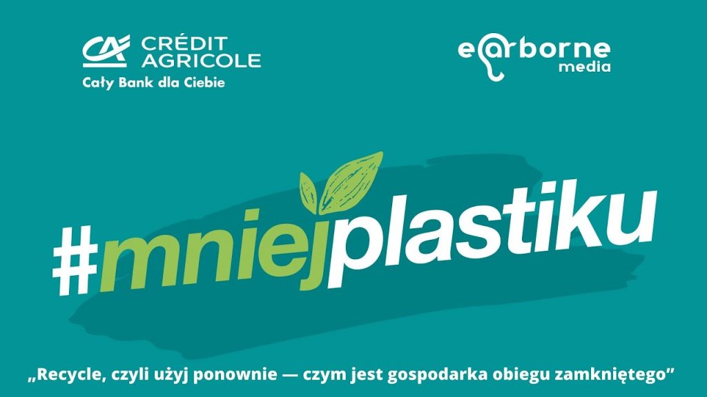 Credit Agricole #mniejplastiku