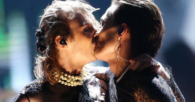 Måneskin w Sopocie i pocałunek na scenie, o którym mówi cały Internet