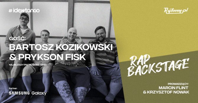 Prykson Fisk i Bartosz Kozikowski o swoich biznesach w najnowszym Rap Backstage