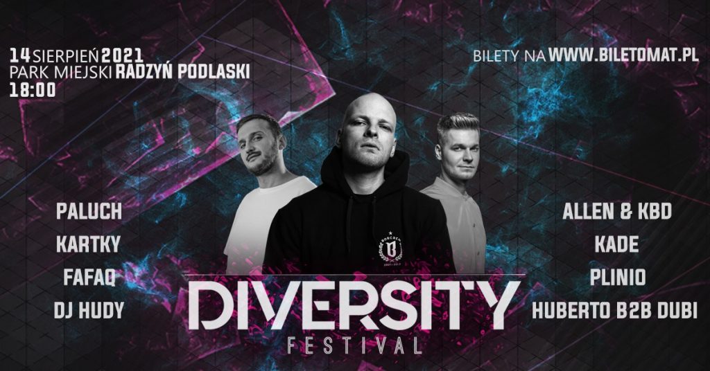 Diversity Festival 2021 bilety line-up