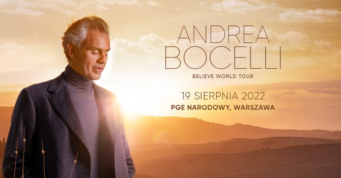 Andrea Bocelli @Warszawa, Poland