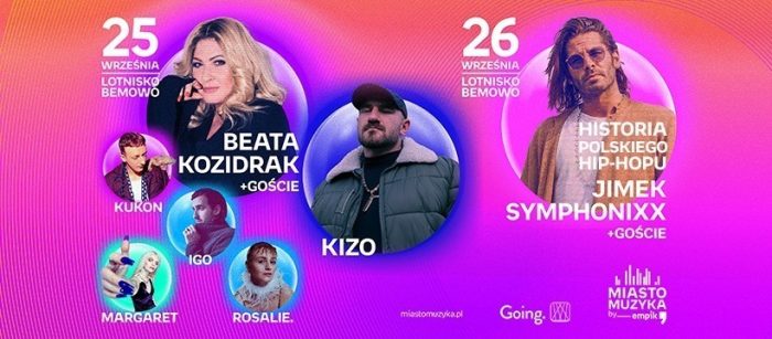 Beata Kozidrak Empik Miasto Muzyka Festiwal