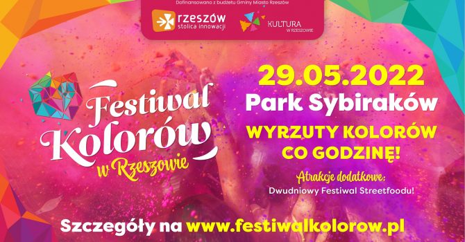 Festiwal Kolorów w Rzeszowie 2022!