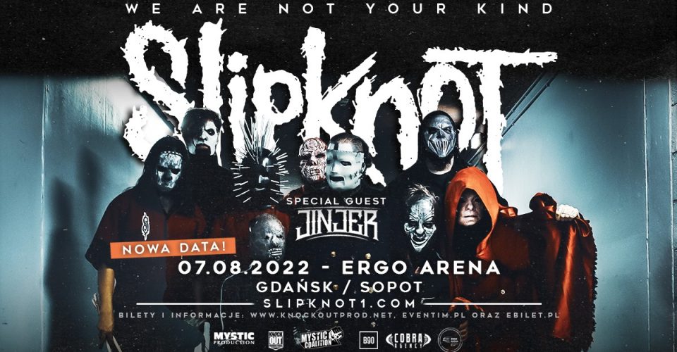 Slipknot + Jinjer / 7.08.2022 / Gdańsk-Sopot