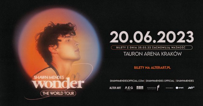Shawn Mendes | TAURON Arena Kraków | 20.06.2023 | DODATKOWY KONCERT