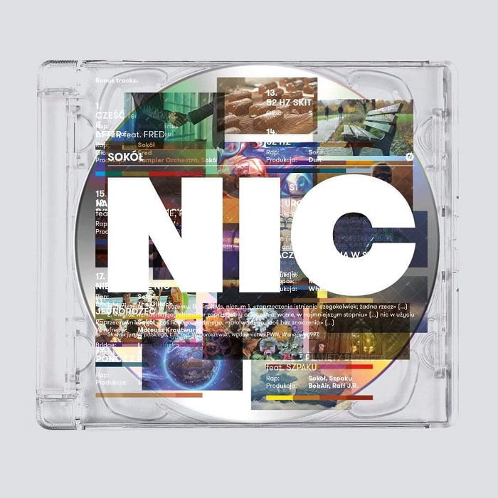Sokół, "NIC", okładka albumu