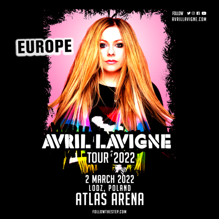 Avril Lavigne zagra koncert w Polsce w 2022 bilety