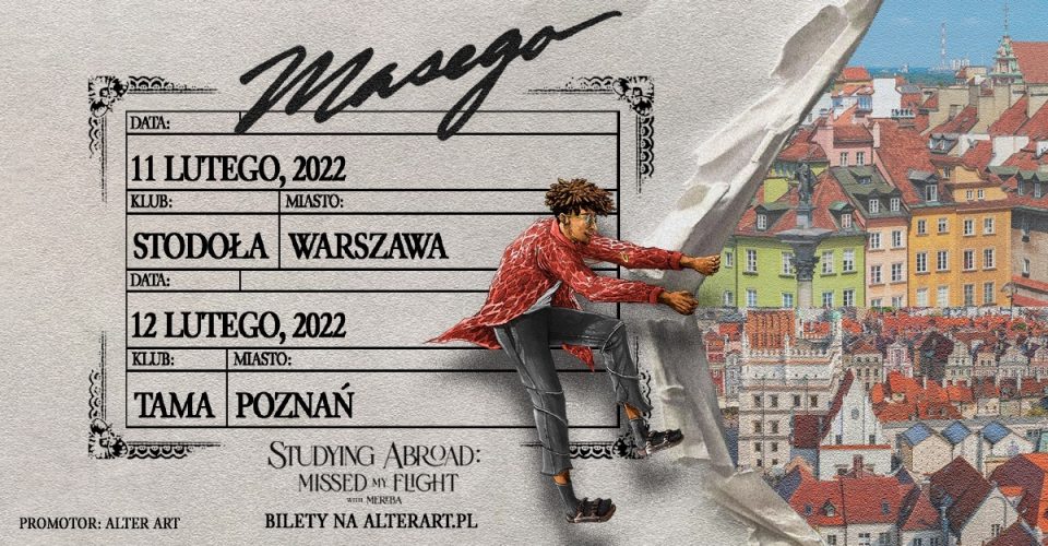 Masego - Studying Abroad Tour - Poznań, Tama - 12.02.2022