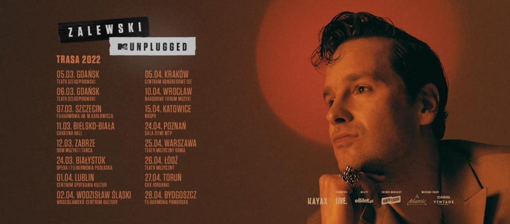 Krzysztof Zalewski unlugged koncerty bilety