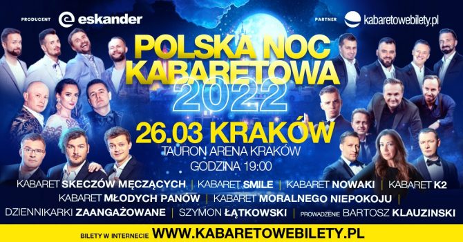 26.03.2022 Kraków / Polska Noc Kabaretowa 2022