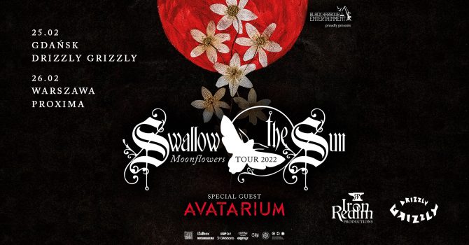 Swallow the Sun + Avatarium / 25.02.2022 / Drizzly Grizzly, Gdańsk
