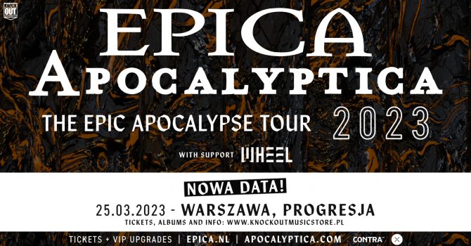 Epica, Apocalyptica + Wheel / 25 III 2023 / Warszawa