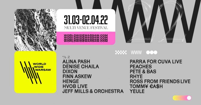World Wide Warsaw \ Multi-venue Festival \ 31.03-2.04.2022