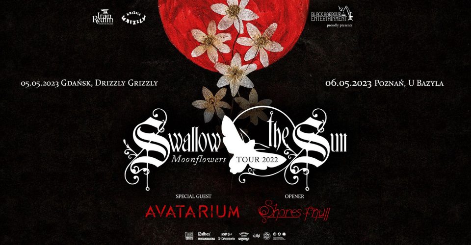 Swallow the Sun + Avatarium + Shores of Null / 5.05.2023 / Drizzly Grizzly, Gdańsk
