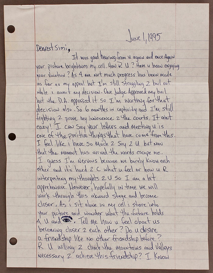 List miłosny Tupaca Shakura trafił na aukcję