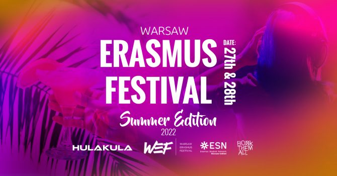 Warsaw Erasmus Festival 2022 | Summer Edition