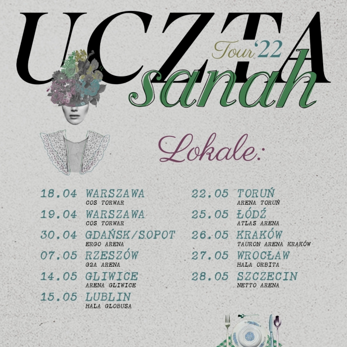 sanah Uczta Tour 2022 koncerty